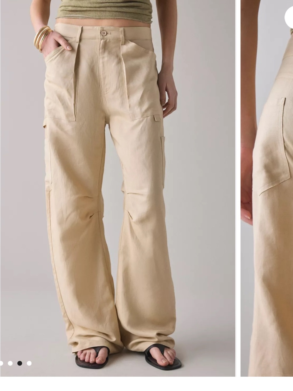 Lioness Miami Vice Linen Pants Size M NWT - Picture 4 of 9